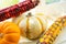 Fall decor - pumpkin corn