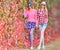 Fall Fashion. Girl Stylish Autumn Outfit. Outdoor