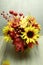 Fall festive floral arrangement, new england fall