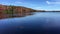 Fall foliage along the Androscoggin River in northern New Hampshire.