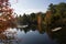 Fall Foliage on the Stroudwater River Windham, Me