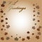 Fall Greetings Vector Background