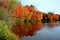 Fall landscape eastern townships