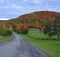 Fall landscape eastern townships