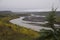 Fall Matanuska River Alaska