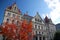 Fall on New York State Capitol building