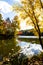 Fall on Ogle Lake, Brown County State Park, Indiana