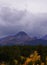 Fall Rainstorm Over Dancing Woman Mountain