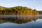 Fall reflections at Monksville Reservoir