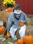 Fall scarecrow