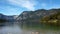 Fall Season at the Lake Bohinj in the Slovenia.