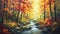 Fall Symphony: Nature\\\'s Colorful Overture./n