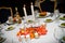 Fall Theme Wedding Reception Guest Table