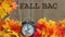 Fall Time Change