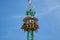 fall tower swing free fall in the sun shoot a beautiful video on your mobile phone Cloverdale rodeo country fair get