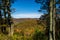 Fall View Bald Mountain in the Blue Ridge Mountains , Virginia, USA