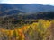 Fall View of Uinta Mountain in Utah