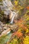 Fall Waterfall at Seoraksan, South korea