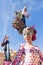 Fallas of Valencia in Denia popular fest figures