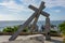 Fallen Cross Monument at Salvador Bahia, Brazil