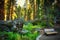 Fallen Giants in the Sequoia Forest, Sequoia National Park, California