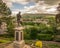 Fallen soldier war memorial at Clitheroe castle park