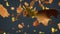 Falling leaves Loopable Background