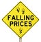 Falling Prices Reduced Slashing Costs Special Sale Discount