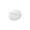 Falling tablet. Round realistic pill. Medicine tablets vitamins and capsule drugs. Vector 3D medical antibiotic