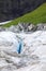 Falljokull Glacier Falling Glacier in Iceland