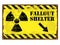 Fallout Shelter Radiation Sign