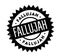 Fallujah rubber stamp