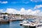 Falmouth Town and Harbour Marina From Afar