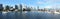 False Creek and south Vancouver BC., panorama.