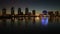 False Creek Winter Twilight Reflections, Vancouver