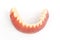 False teeth prosthetic