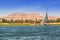 Falukas sailboat on the Nile river