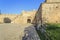 Famagusta city walls leading to Otello Stronghold, Cyprus