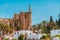 Famagusta cityscape with Lala Mustafa Pasha Mosque. Famagusta District, Cyprus