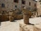 FAMAGUSTA, CYPRUS, June, 2019: Cafe in the center of old town Famagusta