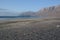 Famara beach, lanzarote, canarias island