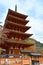 The Famed Pagoda of Hasedera Temple, Nara