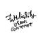 Familiarity breeds contempt. Hand drawn lettering. Vector typography design. Handwritten inscription.