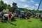 Families Enjoying the Military Hardware at the Annual Touch-A-Truck