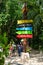 Families at the XCaret ecotourism park at the Mayan Riviera in Mexico