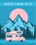 Family Adventure Road trip poster