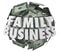 Family Business Words Money Ball Starting Company Relatives