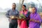 Family on Chhath Puja