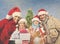 Family Christmas Celebration Vacation Happiness Concept