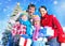 Family Christmas Celebration Vacation Happiness Concept